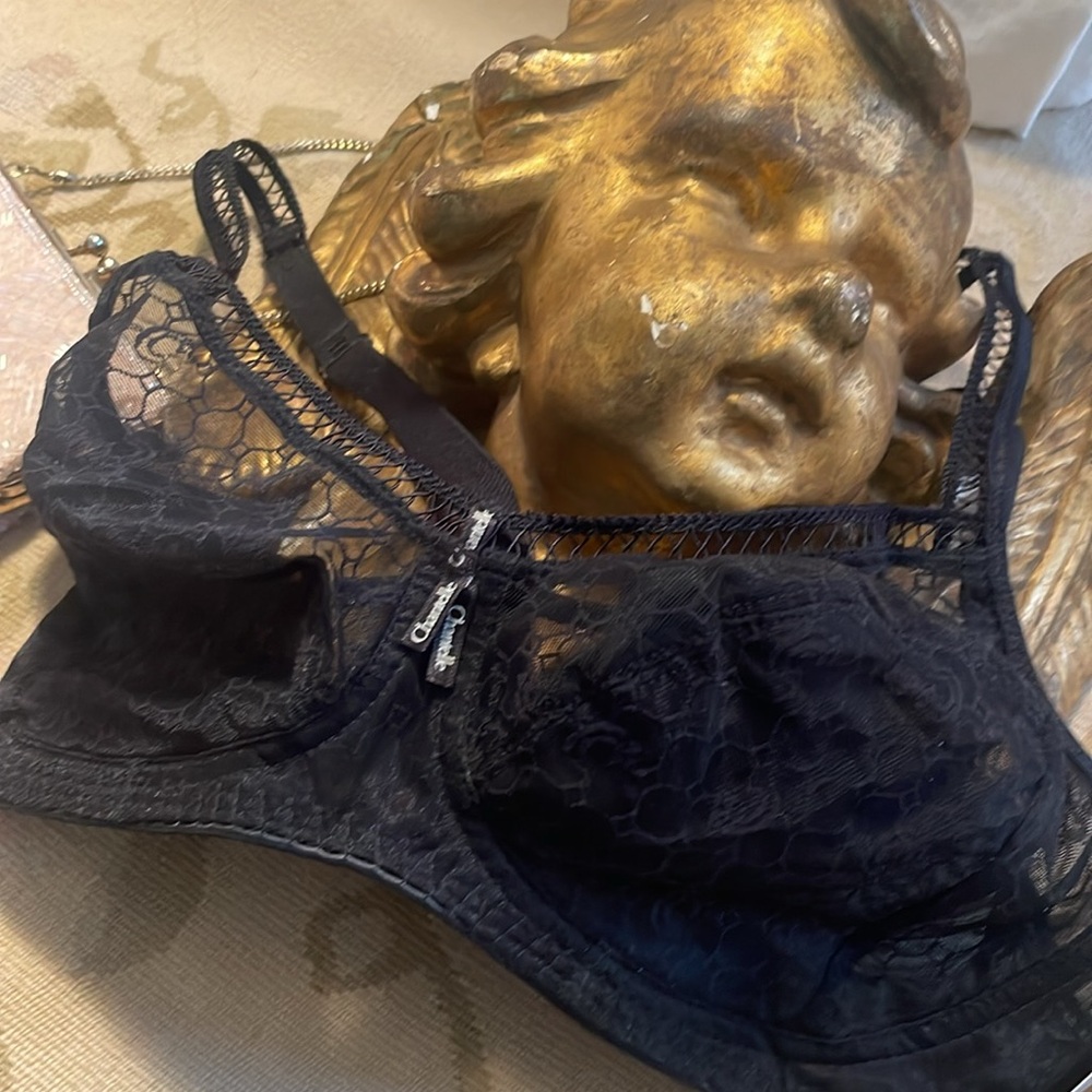 CHANTELLE BLACK BRA. Size 36 - Picture 6 of 14